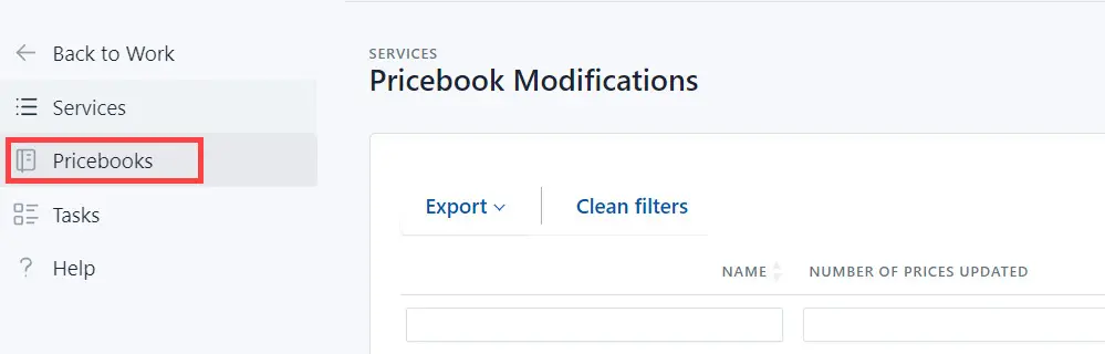 Click Pricebooks