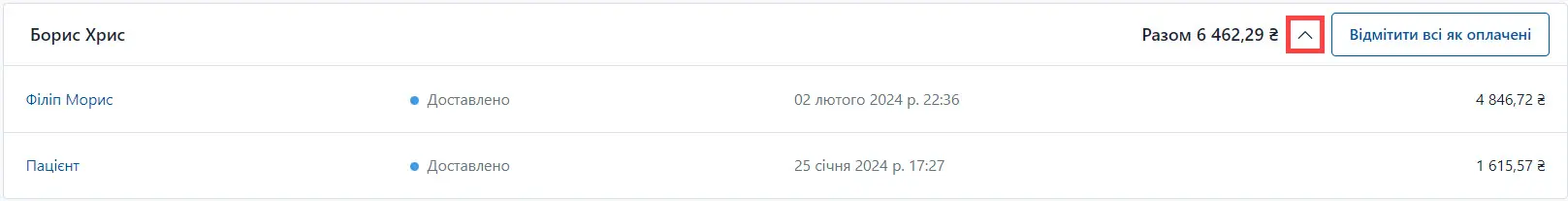 Згорнути інформацію по замовнику